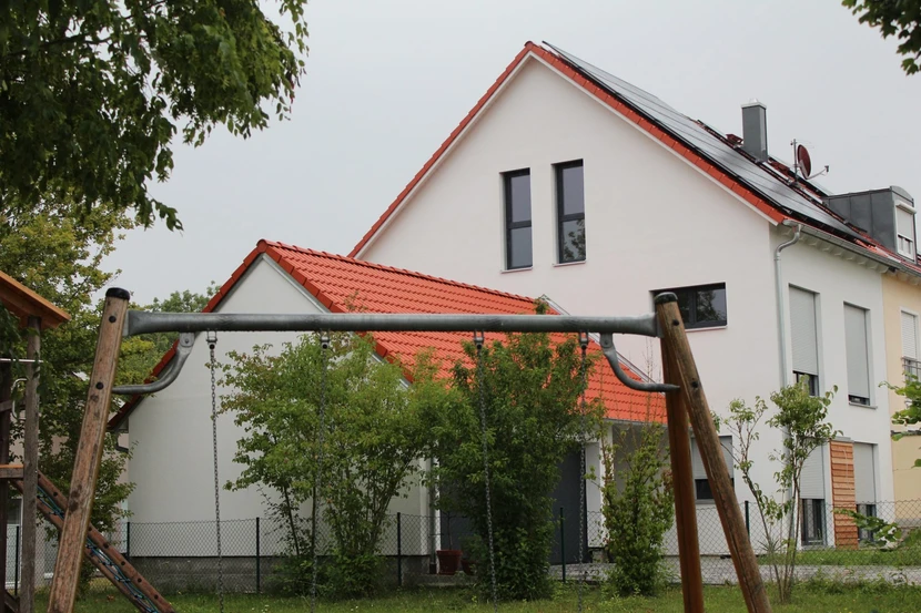 Ansicht vom Garten